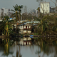 Storm damage in the Buena Vista neighborhood of San Juan. Photo: AP